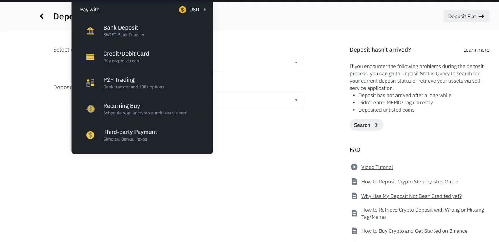 Tasgadh air Binance